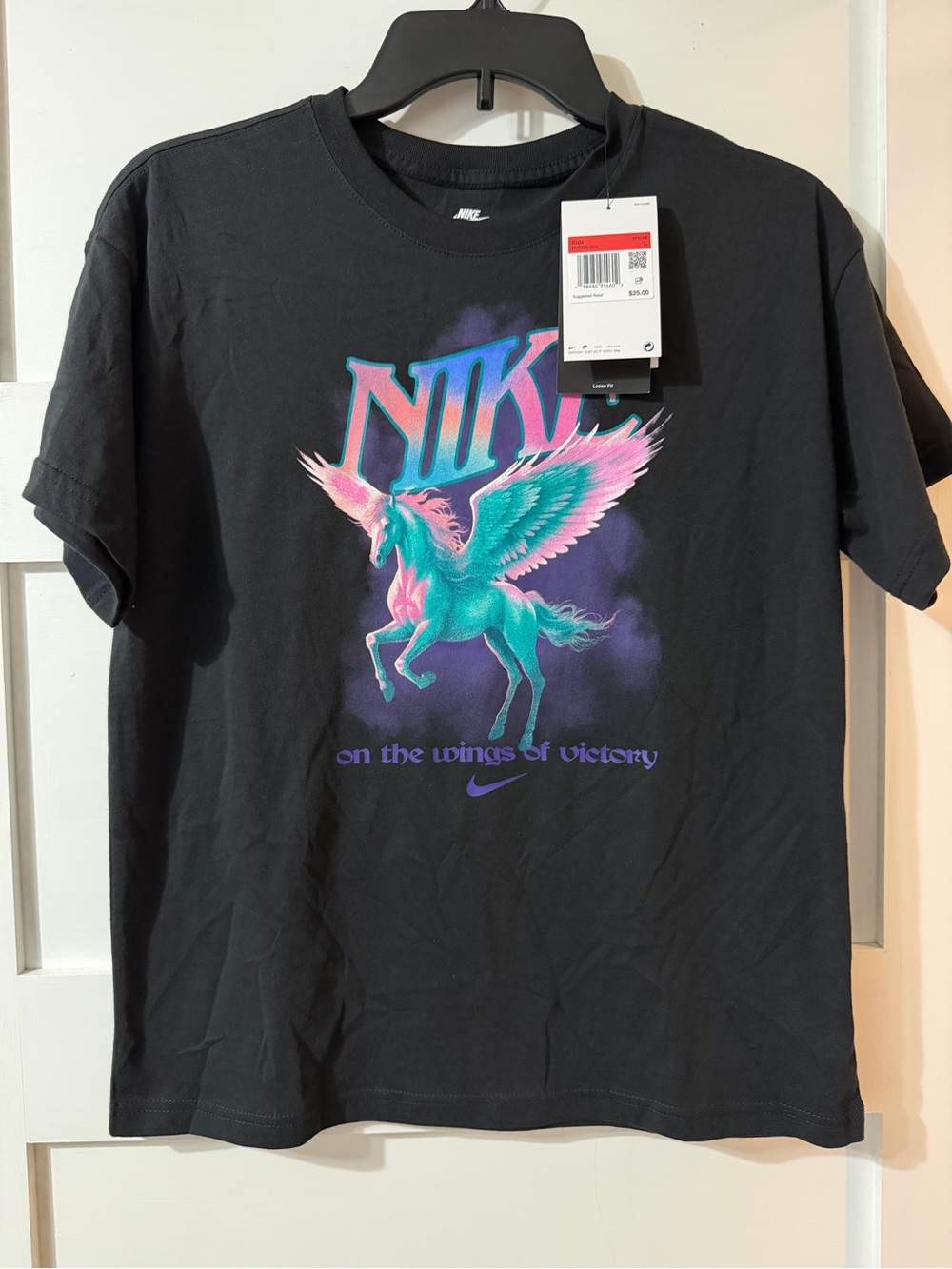Nike Girls’ Unicorn Wings of Victory Graphic Tee